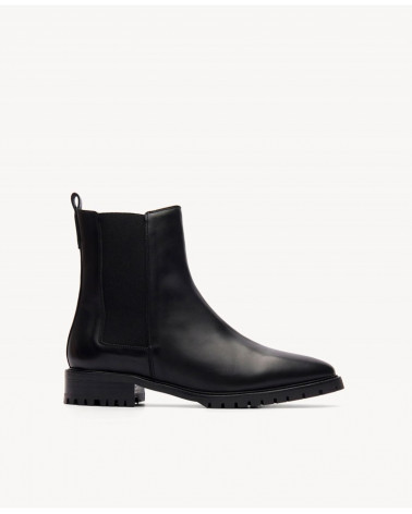 Bottines n°500 - Cuir - Noir