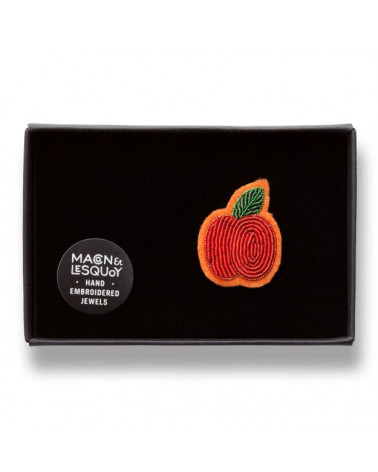 Broche - Fesses d'Abricot