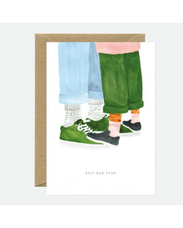 Carte - Best Dad Socks