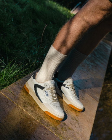 HAZEL MEN WHITE BLACK