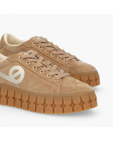 PLAY SNEAKER W SUEDE/PRINT NUTS/L.GOLD