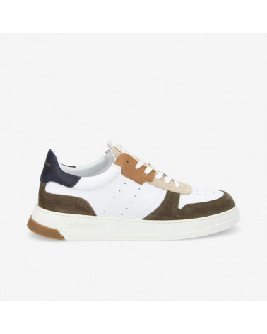 ORDER SNEAKER M NAPPA/SDE/COUNT WHITE/ARMY/NAVY