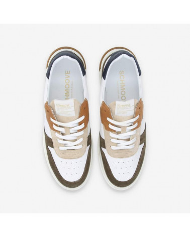 ORDER SNEAKER M NAPPA/SDE/COUNT WHITE/ARMY/NAVY