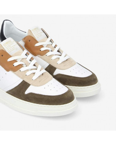 ORDER SNEAKER M NAPPA/SDE/COUNT WHITE/ARMY/NAVY