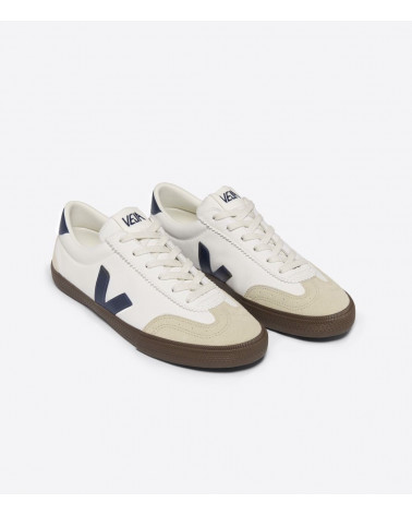 VOLLEY O.T. LEATHER WHITE NAUTICO BARK - HOMME