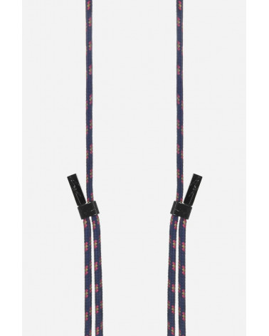 Lanière cordon Liam bleu et rose