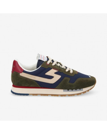 ATHENE RUNNER M SQUARE/SDE/NUB. NAVY/OLIVE/DOVE