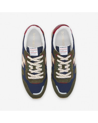 ATHENE RUNNER M SQUARE/SDE/NUB. NAVY/OLIVE/DOVE