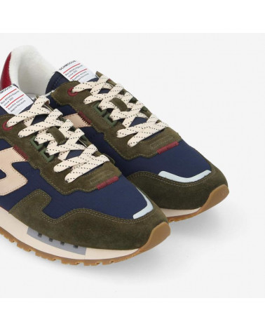 ATHENE RUNNER M SQUARE/SDE/NUB. NAVY/OLIVE/DOVE