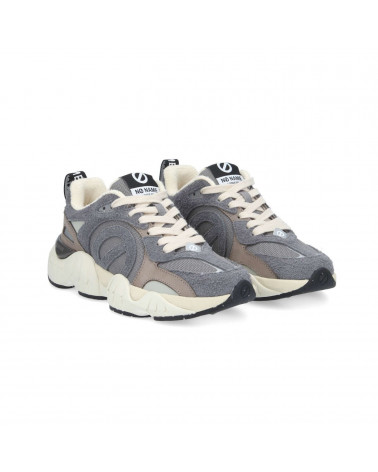 KRAZEE RUNNER M H.SDE/KNIT/NUB. CARBONE/GREY/L.GREY