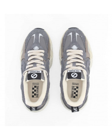 KRAZEE RUNNER M H.SDE/KNIT/NUB. CARBONE/GREY/L.GREY