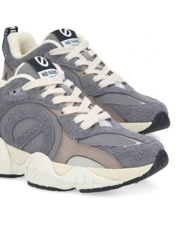 KRAZEE RUNNER M H.SDE/KNIT/NUB. CARBONE/GREY/L.GREY