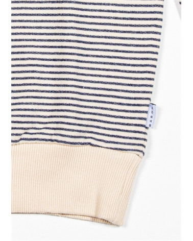 HOOD - ECRU - Bleu marine