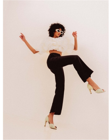 Paloma Amande Douce / Cuir de Chèvre Suédé