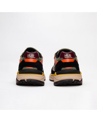 Slam-M S43 Moss Green/Oat Milk/Oat Milk-Black