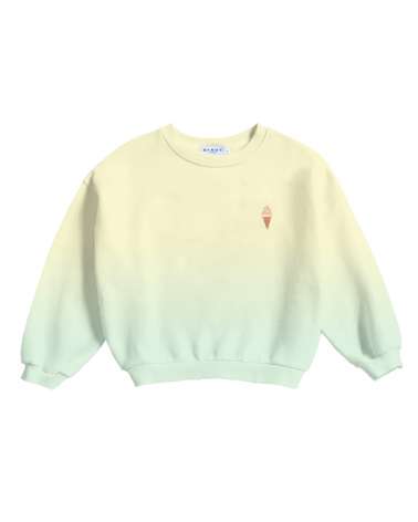 CREW - TIE & DYE - Vert