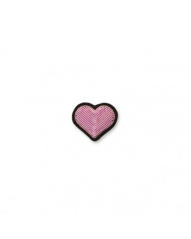 Broche - Coeur Rose