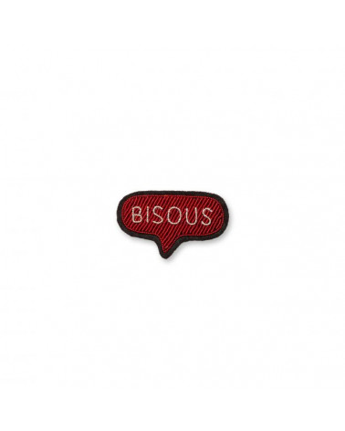 Broche - Bisous Rouge