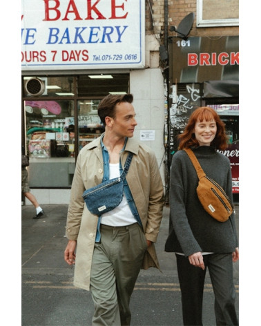 Custine - le sac banane - Aged Denim