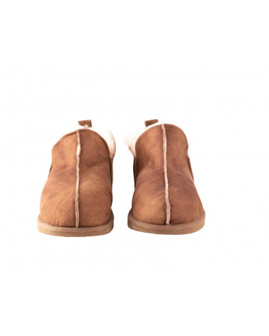 Anton slippers Antique cognac