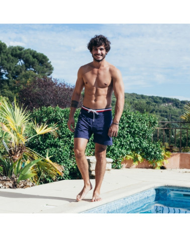 SHORT DE BAIN - Le Mousaillon Bleu marine