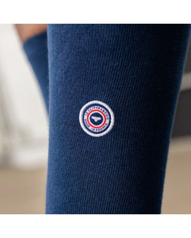 CHAUSSETTES - Les Lucas Unies Bleues