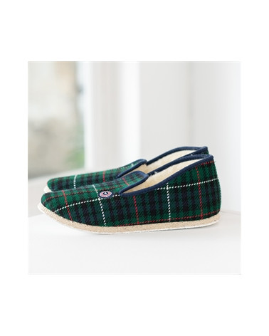 CHARENTAISES - TARTAN VERT