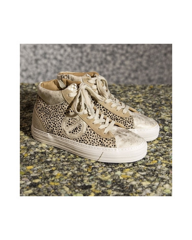 STRIKE MID CUT PONY LYNX/GLOW NATURAL/SAND