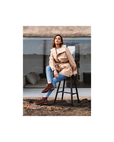 Chelsea Liqueur de Café / Cuir Pull-Up