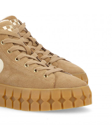 PLAY MID W SUEDE/PRINT NUTS/L.GOLD