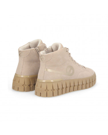 PLAY MID W SUEDE/PRINT NUDE/L.GOLD