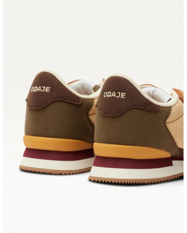 Andrée - Marron beige bordeaux