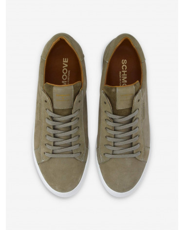 SPARK CLAY NUBUCK TILLEUL, SOLE WHITE