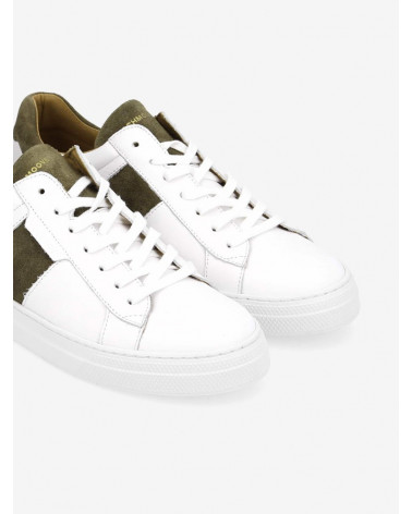 SPARK GANG M NAPPA/SUEDE WHITE/FORET