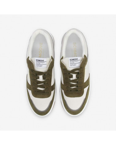 SMATCH SNEAKER M NAPPA/SDE/COUNT O.WHITE/ARMY/FOSSIL