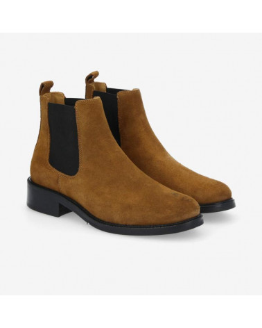CANDIDE CHELSEA W SUEDE CUOIO