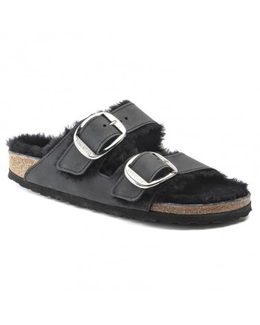 Arizona Big Buckle Shearling FL Black LAF