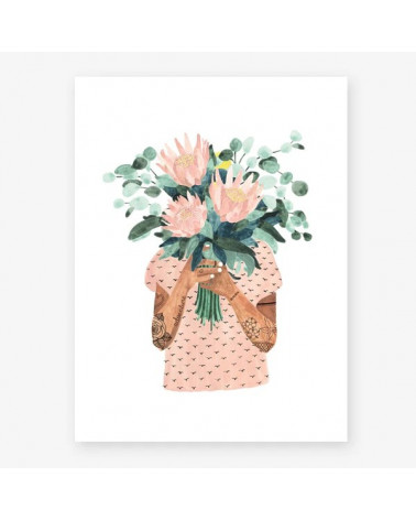 Affiche - Tattoo girl