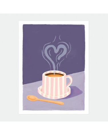 Affiche - Love Coffee