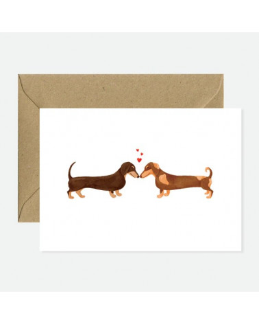 Carte - Dachshunds Lovers