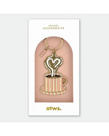 Porte clés - Coffee Reading