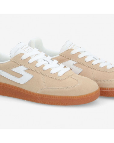 SHEFFIELD JOGGER M SUEDE/NAPPA BEIGE/WHITE
