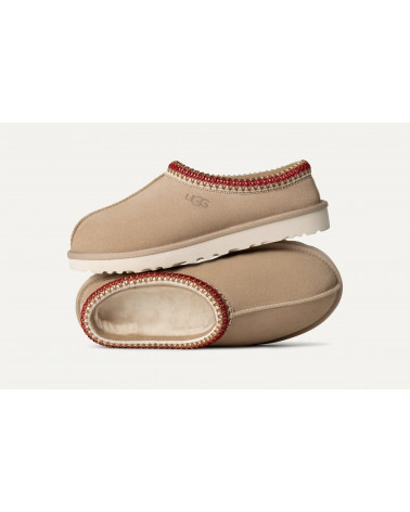 TASMAN SAND/DARK CHERRY