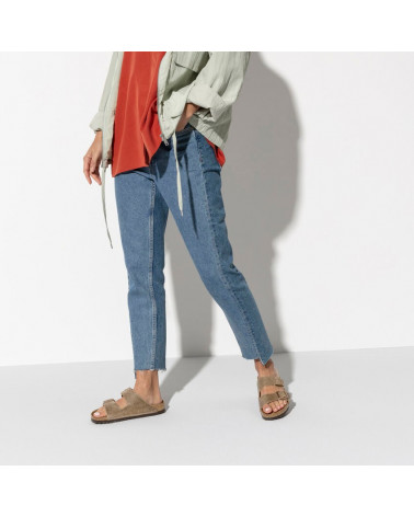 Arizona - Lit de pied souple - Tabacco Brown - Etroite