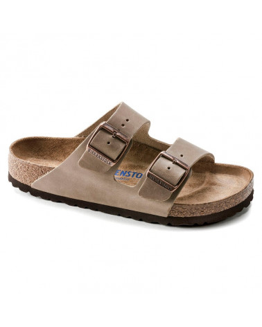 Arizona - Lit de pied souple - Tabacco Brown - Etroite