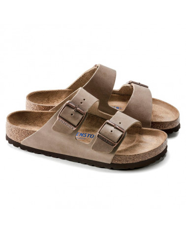 Arizona - Lit de pied souple - Tabacco Brown - Etroite