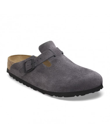 Boston - Suede Velvet Grey - Etroite