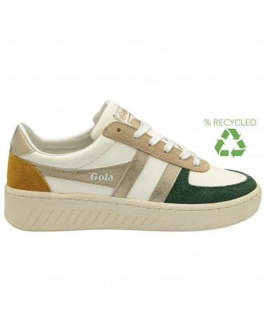 GRANDSLAM QUAD O.WHT/EVERGREEN/GOLD/SUN
