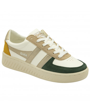 GRANDSLAM QUAD O.WHT/EVERGREEN/GOLD/SUN