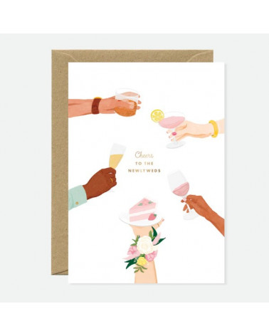 Carte - Newlyweds cheers